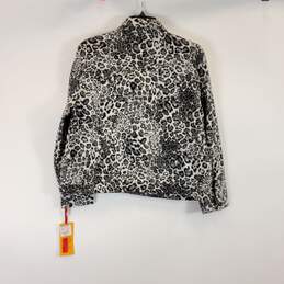 Ruby Rd Women Leopard Print Jean Jacket NWT sz Petite PL alternative image