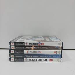 Bundle of 5 Assorted PlayStation 2 Video Games