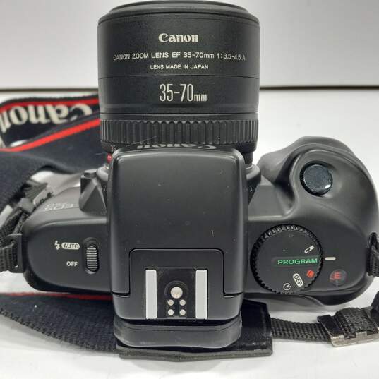 Vintage Canon EOS 750 35mm Film Camera w/Case and Accessories image number 6