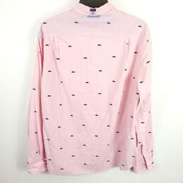 Tommy Hilfiger Men Pink Printed Button Up Shirt L NWT alternative image