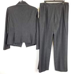 Nine West Women Black 2 Pc Pants Suit Sz 14 NWT alternative image