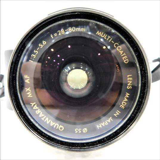 Minolta QTsi Maxxum SLR 35mm Film Camera W/ 28-80mm Lens & Case image number 3
