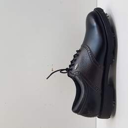 Etonic Leather Golf Shoes Black Burgundy Men's Size 8.5M