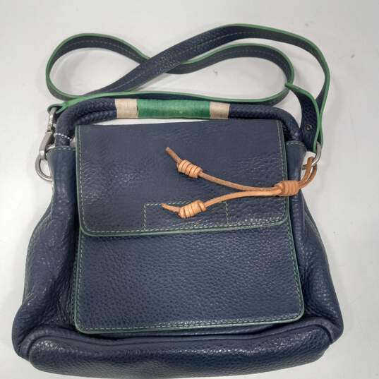 Women's Sperry Top-Sider Leather Crossbody Letter Carrier Handbag image number 1