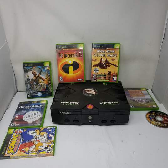 Original Microsoft Xbox Console  Untested image number 4