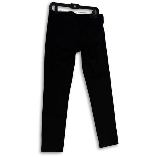 Womens Black The Stilt Denim Dark Wash 5-Pocket Design Straight Jeans 29R image number 2