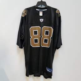 Reebok Mens Black New Orleans Saints Jeremy Shockey #88 NFL Jersey Size XL