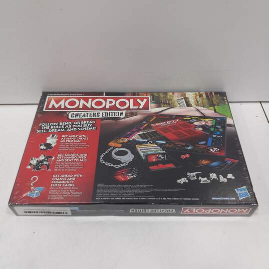 Hasbro Monopoly Cheaters Edition Board Game Sealed in Box image number 2