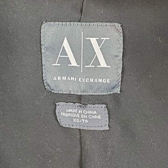 Armani Exchange Women's Black Puffer Jacket XS image number 3