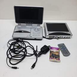 DVD Player Car Kit with Case and Extra Head Rest Screen Untested alternative image