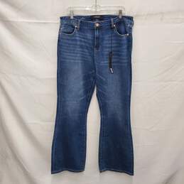 NWT Liver Pool WM's Blue Denim Boot Cut Jeans Size 14 x 32