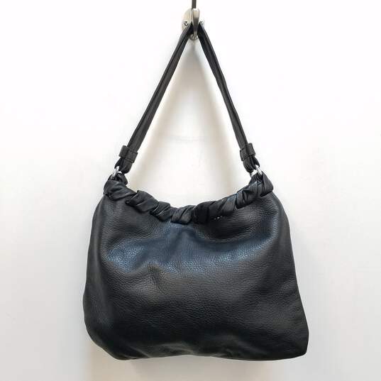 Cole Haan Black Leather Shoulder Bag image number 2
