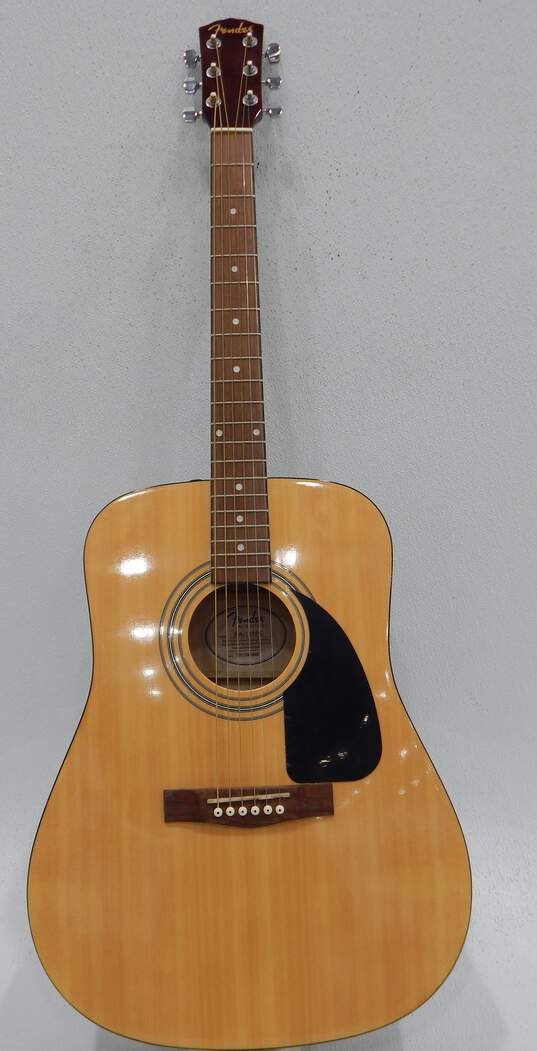 Fender Brand FA-115PK Model Wooden Acoustic Guitar w/ Case and Accessories image number 1