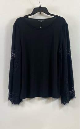 Adrianna Papell Black Long Sleeve - Size X Large