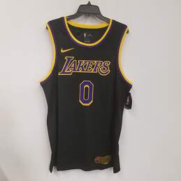 NWT Nike Mens Black Los Angeles Lakers Kyle Kuzma #0 NFL Jersey Size XL