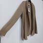 L.L. Bean Sable Heather Cashmere Open Cardigan Women's Size S NWT image number 3