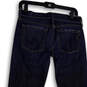 Womens Blue Denim Medium Wash Stretch Pockets Bootcut Leg Jeans Size 27 image number 1