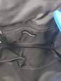 Women Black leather Wilsons Leather Mini 10inch backpack used image number 4