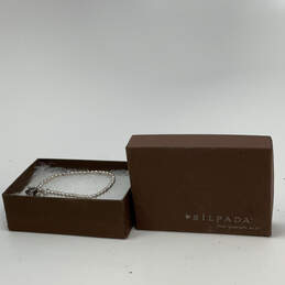 Designer Silpada 925 Sterling Silver Prayer Box Beaded Charm Bracelet w/Box
