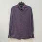 Mens Multicolor Long Sleeve Collared Casual Button Up Shirt Size Large image number 1