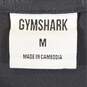 Gym Shark Black T-Shirt - Size Medium image number 3