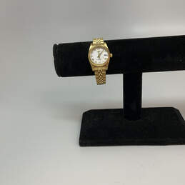 Designer Invicta Gold-Tone Stainless Steel Round Dial Analog Wristwatch alternative image
