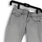 Womens Blue Denim Pocket Medium Wash Stretch Skinny Jeans Size XS image number 3