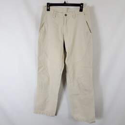 Patagonia Men Khaki Cotton Pants Sz 32