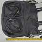 The Frye Company Black Leather Top Handle Shoulder Bag Satchel image number 3