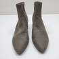 Eileen Fisher Women's Gray Leather Ankle Boots Size 7 image number 2
