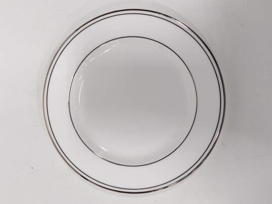 6pc Lenox Classic Collections Federal Platinum Dessert Plates and Saucers image number 2