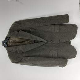 A. Foxx Men's Grey 2 Button Blazer Size M