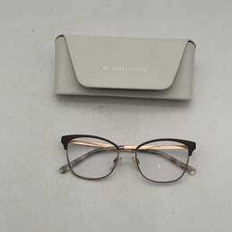 Womens Adrianna IV MK3012 Gray Rose Gold Metal Frame Cat Eye Eyeglasses
