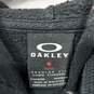 Oakley Black Full Zip Hoodie Men's Size M image number 2