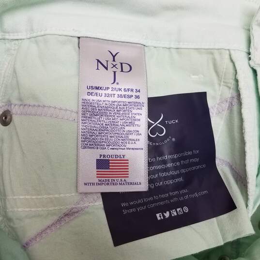 NYDJ Los Angeles Clarissa Ankle Lift x Tuck Technology Jeans Women's Size 2 NWT image number 4