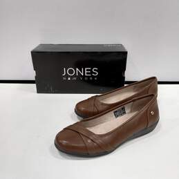 Women's Brown Flats Size 9 In Box