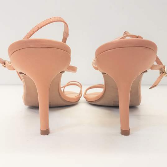 Raye Leather Strappy Sandal Peach 9 image number 5
