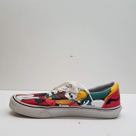 VANS x Disney Mickey Mouse & Friends Goofy Pluto Sneakers Men's Size 10.5 image number 2