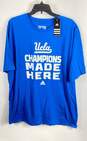 Adidas Men Blue UCLA Champions T Shirt 2XL image number 1
