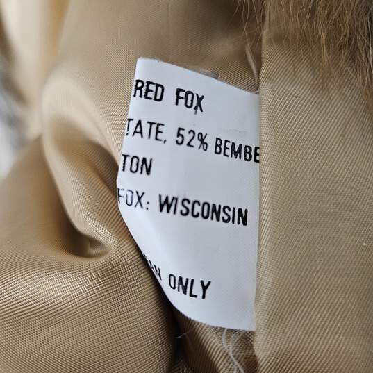 Wilsons Suede and Leather Fox Fur Coat image number 4