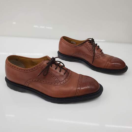 Dr. Martens Unisex Morris Brown Leather Oxfords Size 9 M / 10 W image number 3