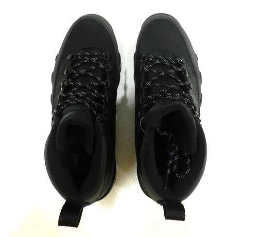 Jordan 9 Retro Boot Black Concord Men's Shoe Size 9 image number 3