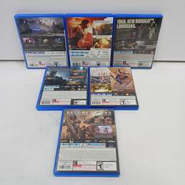 6pc. Assorted PlayStation 4 Video Game Lot alternative image