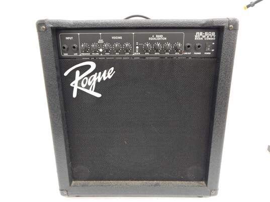 Rogue Brand RB-50B Model 50-Watt Bass Combo Amplifier w/ Power Cable image number 2