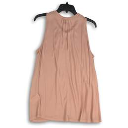 H&M Womens Pink Keyhole Neck Sleeveless Pullover Blouse Top Size Medium alternative image