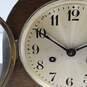 Old Wooden Cranking Clock image number 5