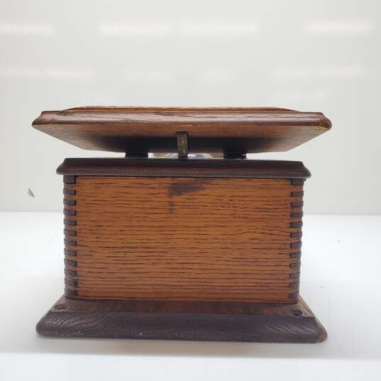 Antique 1900's Swedish American Phone Oak Wood Wall Crank Telephone UNTESTED image number 8