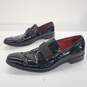 Hugo Boss Black Patent Leather Monk Strap Dress Shoes Men's Size 10 image number 1