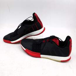adidas Harden Vol. 3 Black Scarlet Red Men's Shoes Size 15