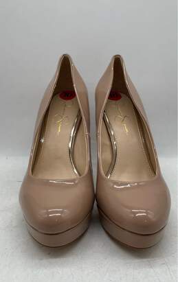 Jessica Simpson Womens Brown Slip On Stiletto Pump Heels Sz 10 W-0503257-A